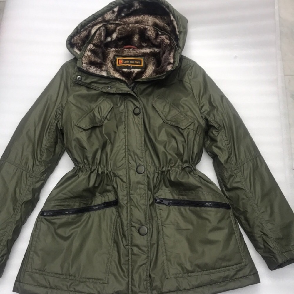 Lady Von Hart Army Green Jacket